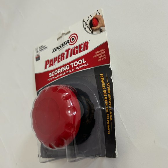 Zinsser Paper Tiger Scoring Tool 338845 Wallpaper/Decal Removal New - Picture 7 of 7